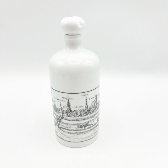 Vintage Bottle Flask Stade Germany Decanter Altenkunstadt EMPTY 6.25"  *READ - Picture 3 of 11